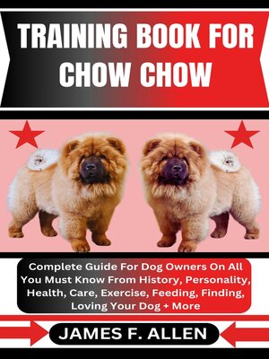cover image of TRAINING BOOK FOR CHOW CHOW